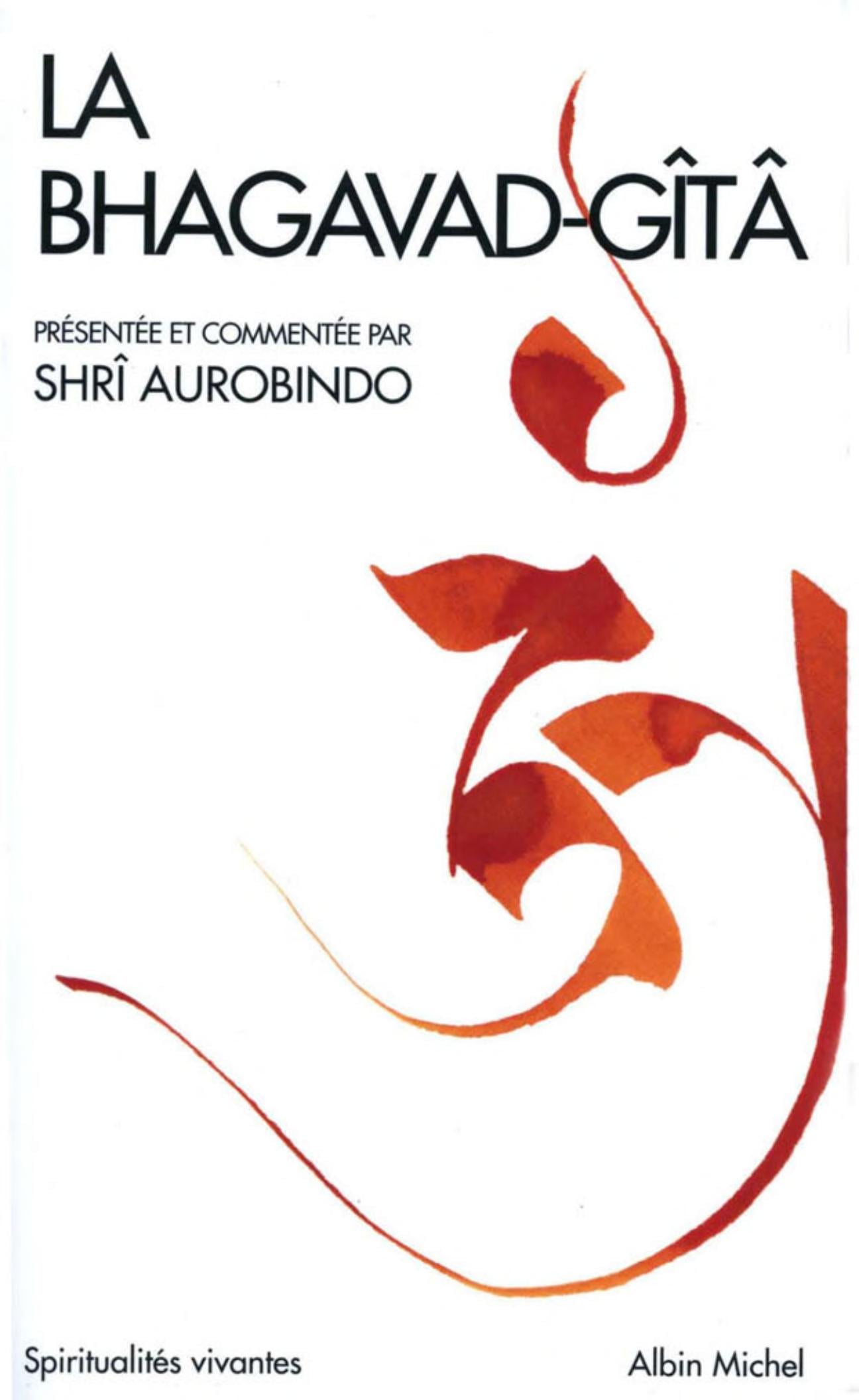 La Bhagavad Gitâ - Cover