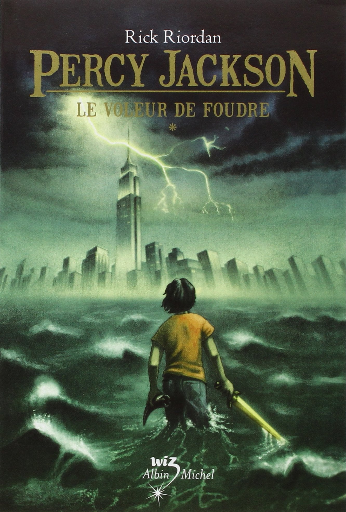 Percy Jackson: Le voleur de foudre - Cover