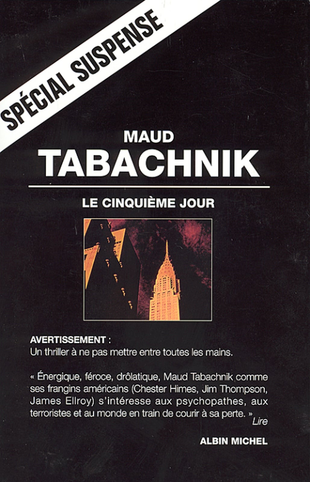 Le Cinquième Jour - Cover