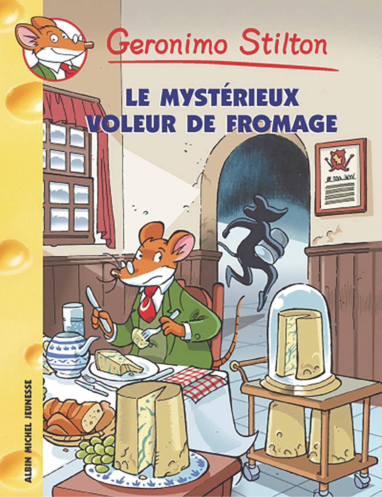 Le Mystérieux voleur de fromage - Cover