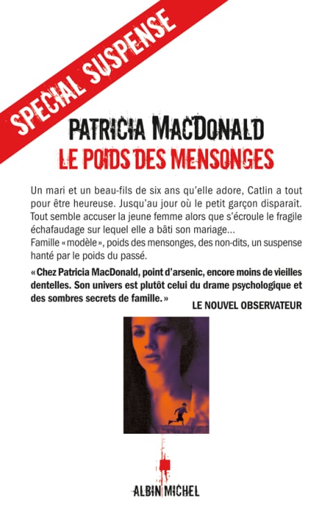 Le Poids des mensonges - Cover
