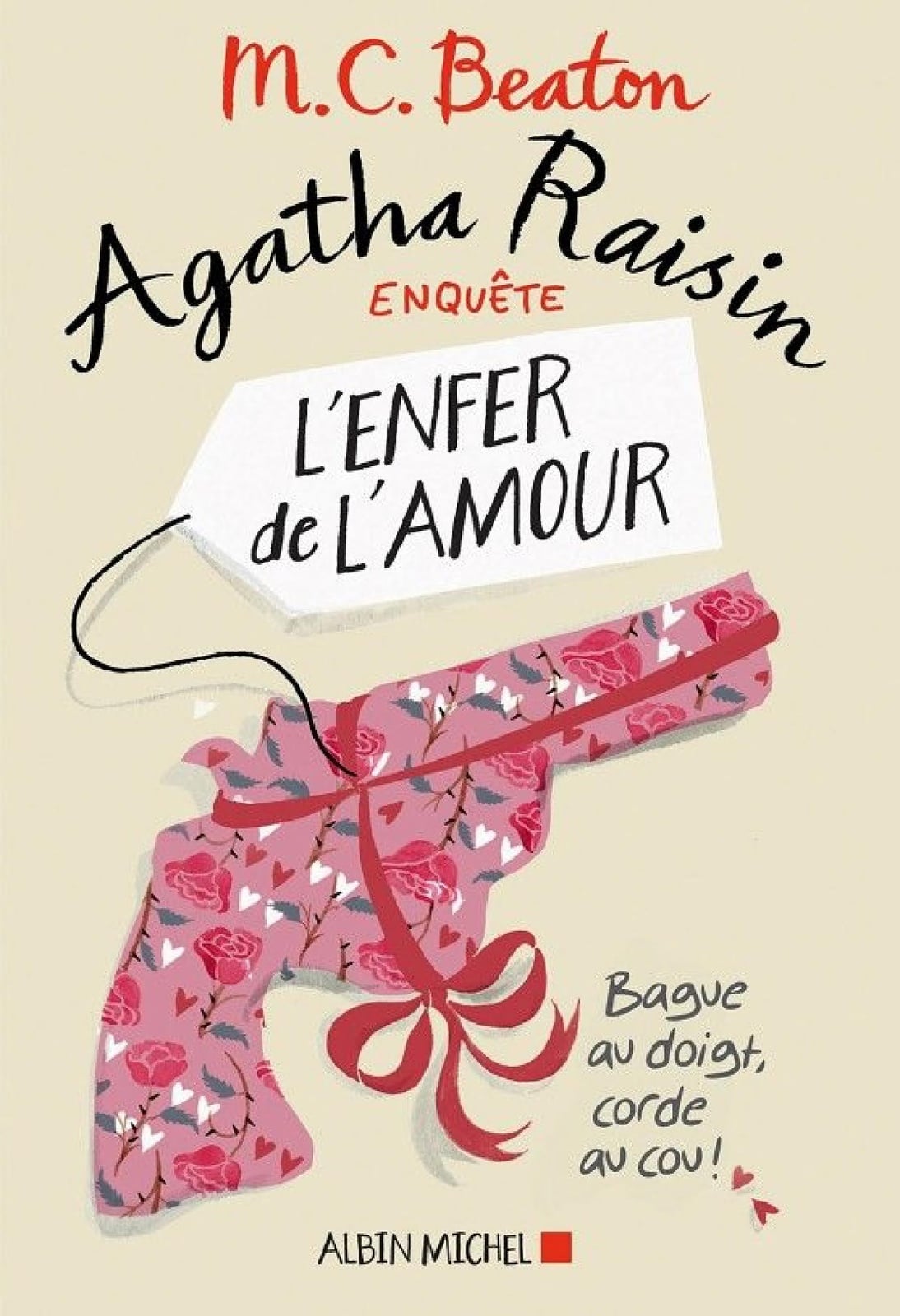 Agatha Raisin enquête 11 - L'enfer de l'amour - Cover