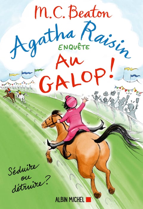 Agatha Raisin enquête 31 - Au galop ! - Cover