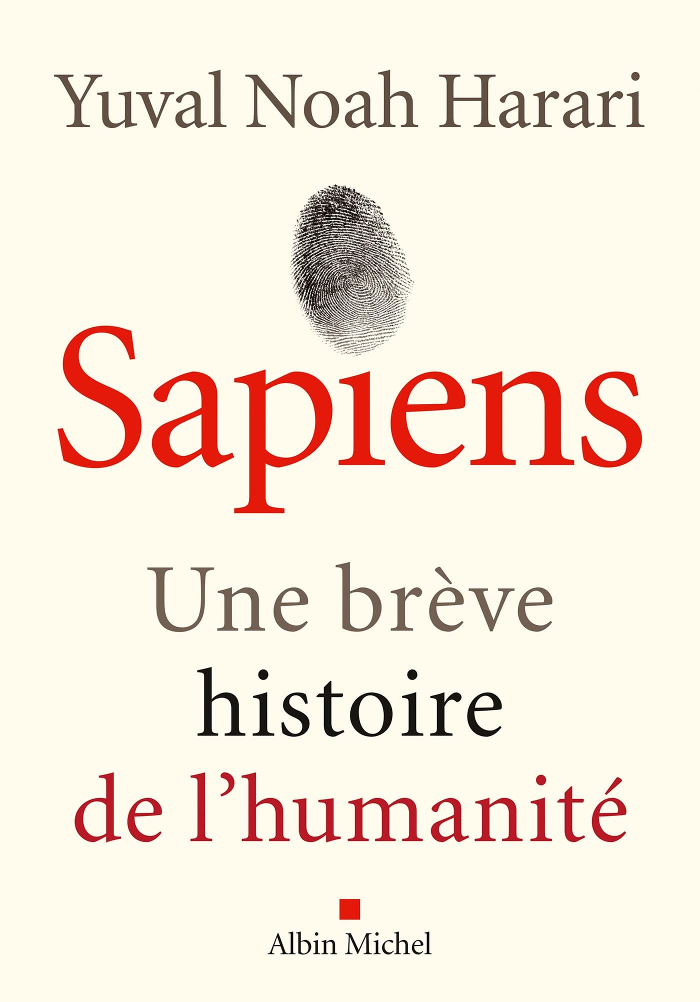 Sapiens : une brève histoire de l'humanité - Cover