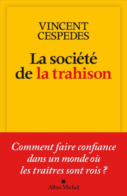 La Société de la trahison - Cover
