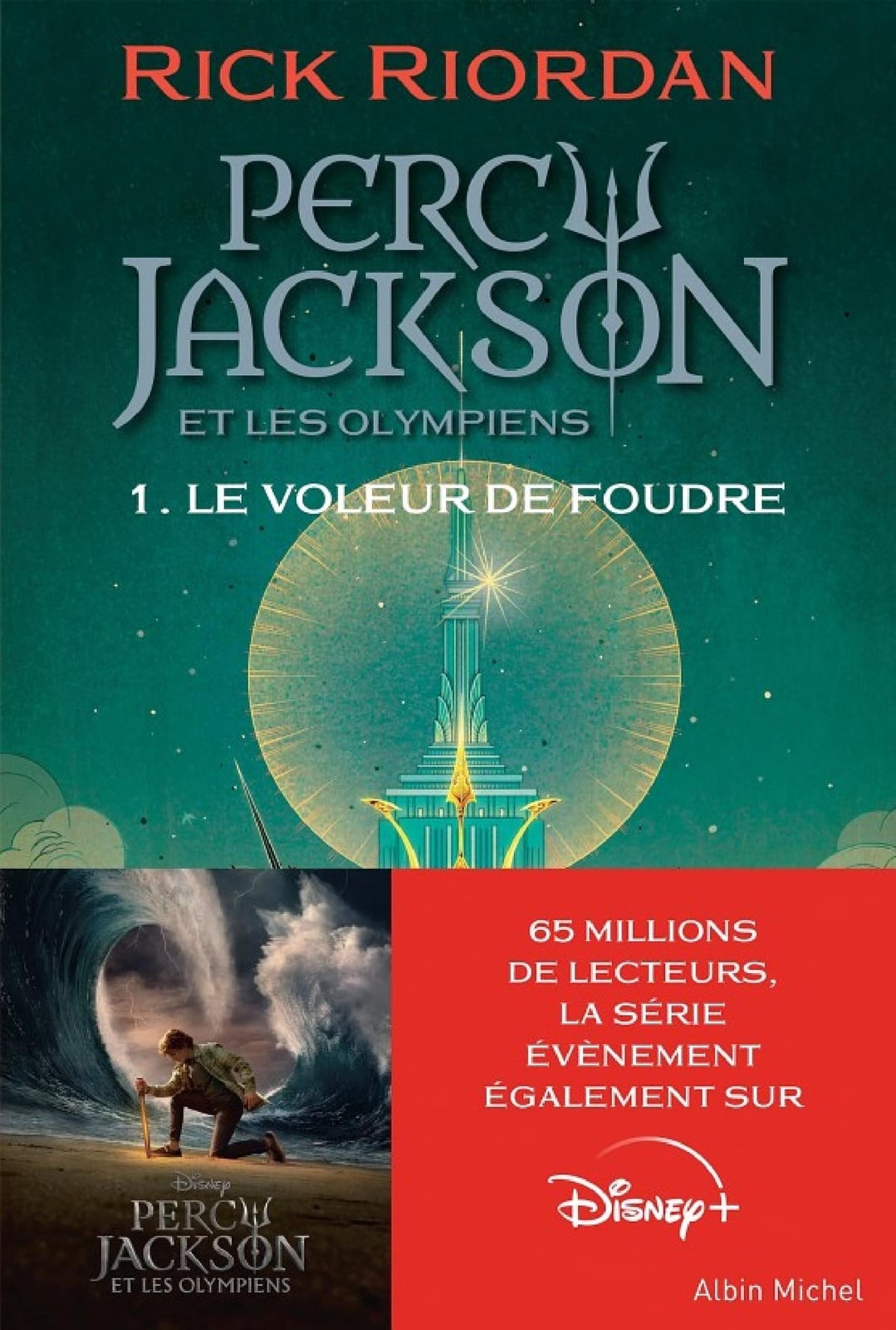Percy Jackson et les Olympiens - tome 1 - Le Voleur de foudre - Cover