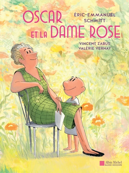 Oscar et la dame rose (BD) - Cover