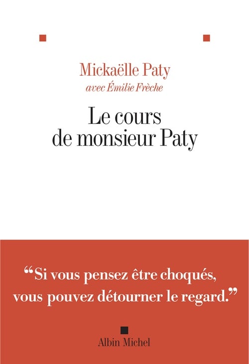 Le Cours de Monsieur Paty - Cover