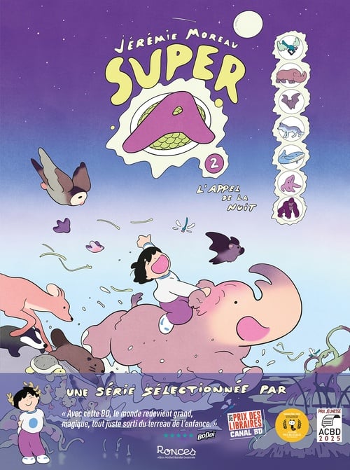 Super A - tome 2 - L'Appel de la nuit - Cover