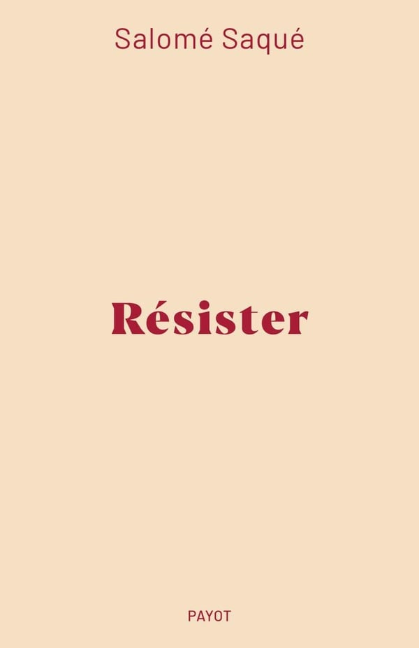 Résister - Cover