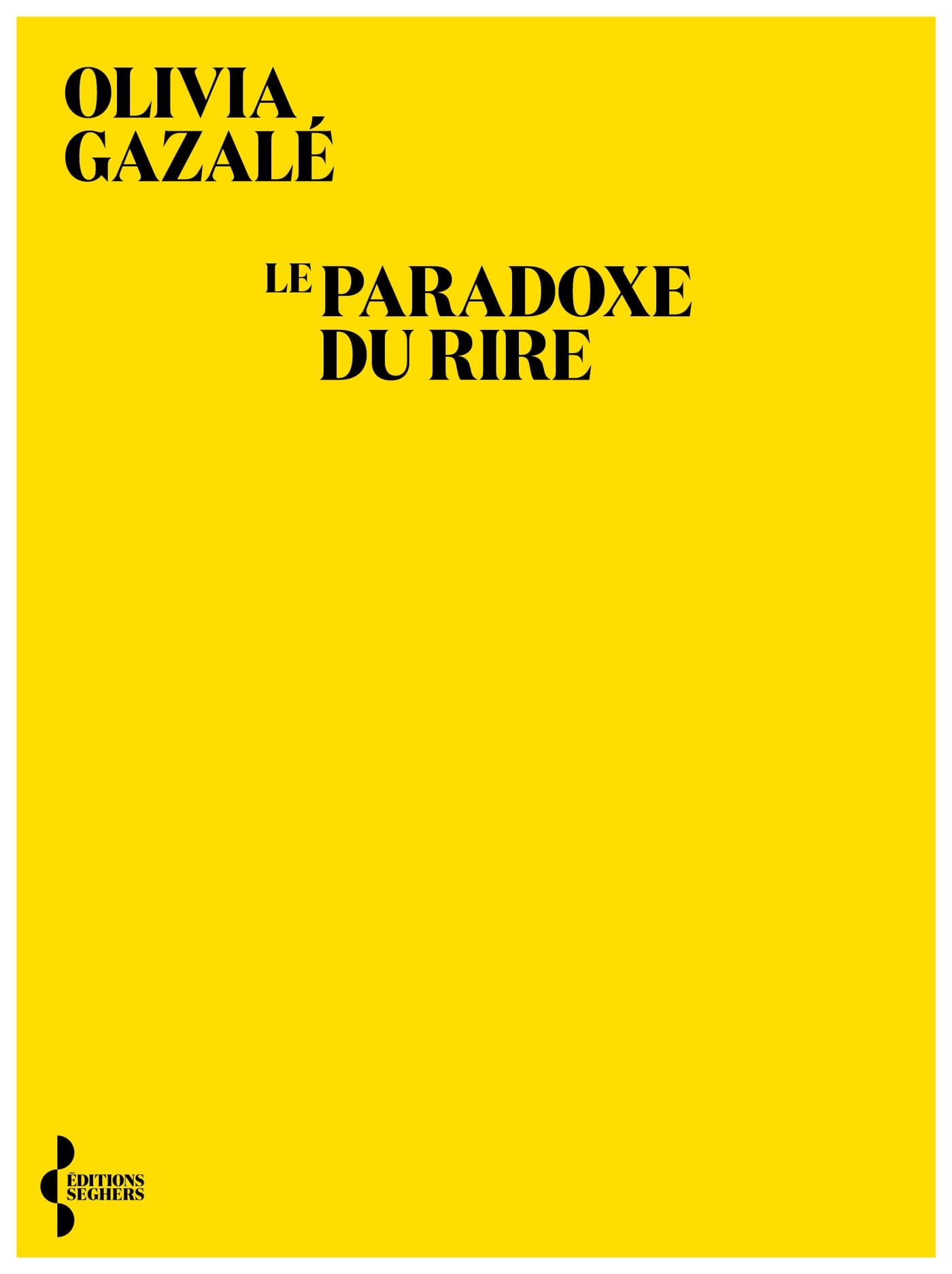 Le Paradoxe du rire - Cover