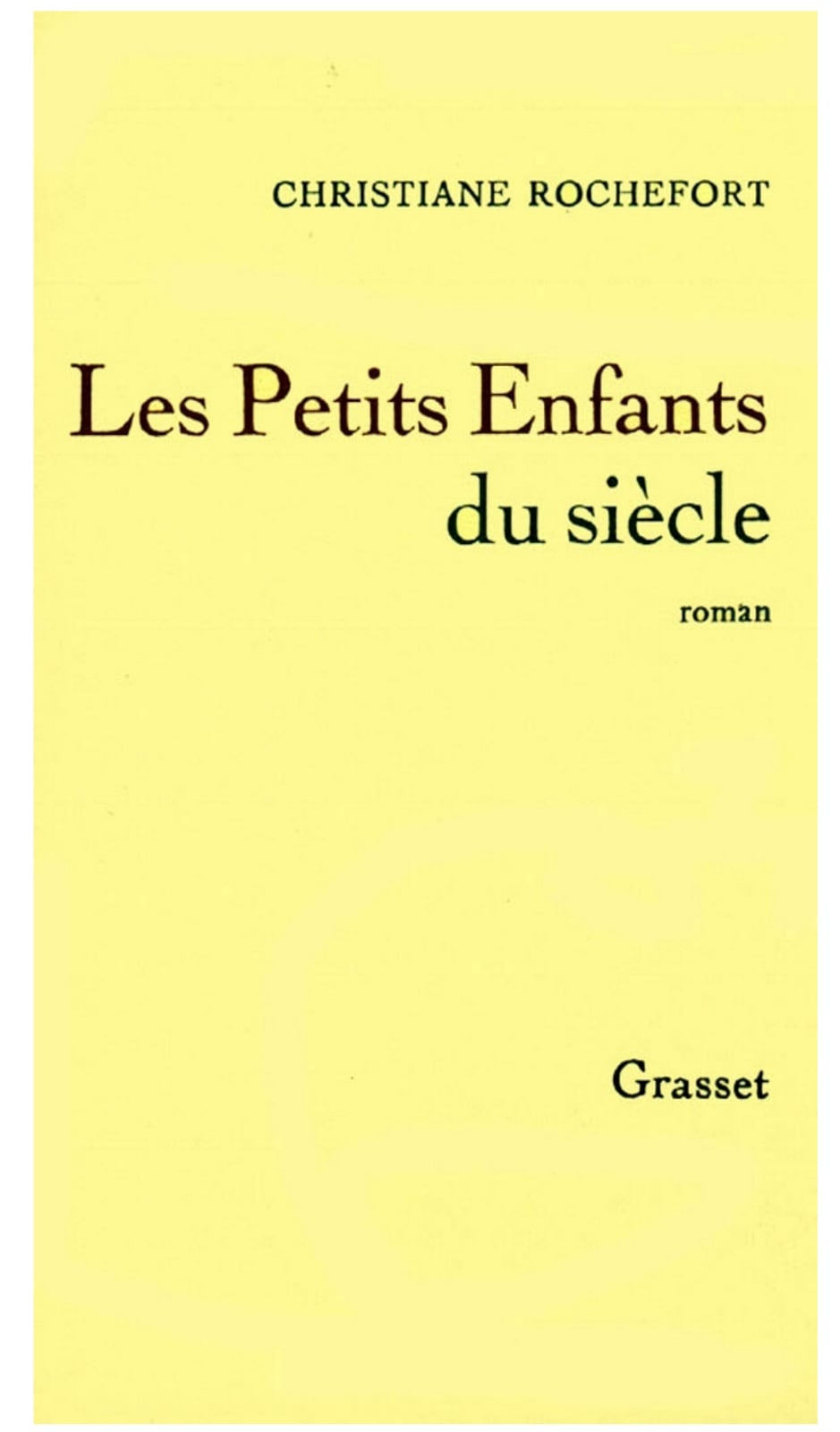 Les petits enfants du siècle - Cover