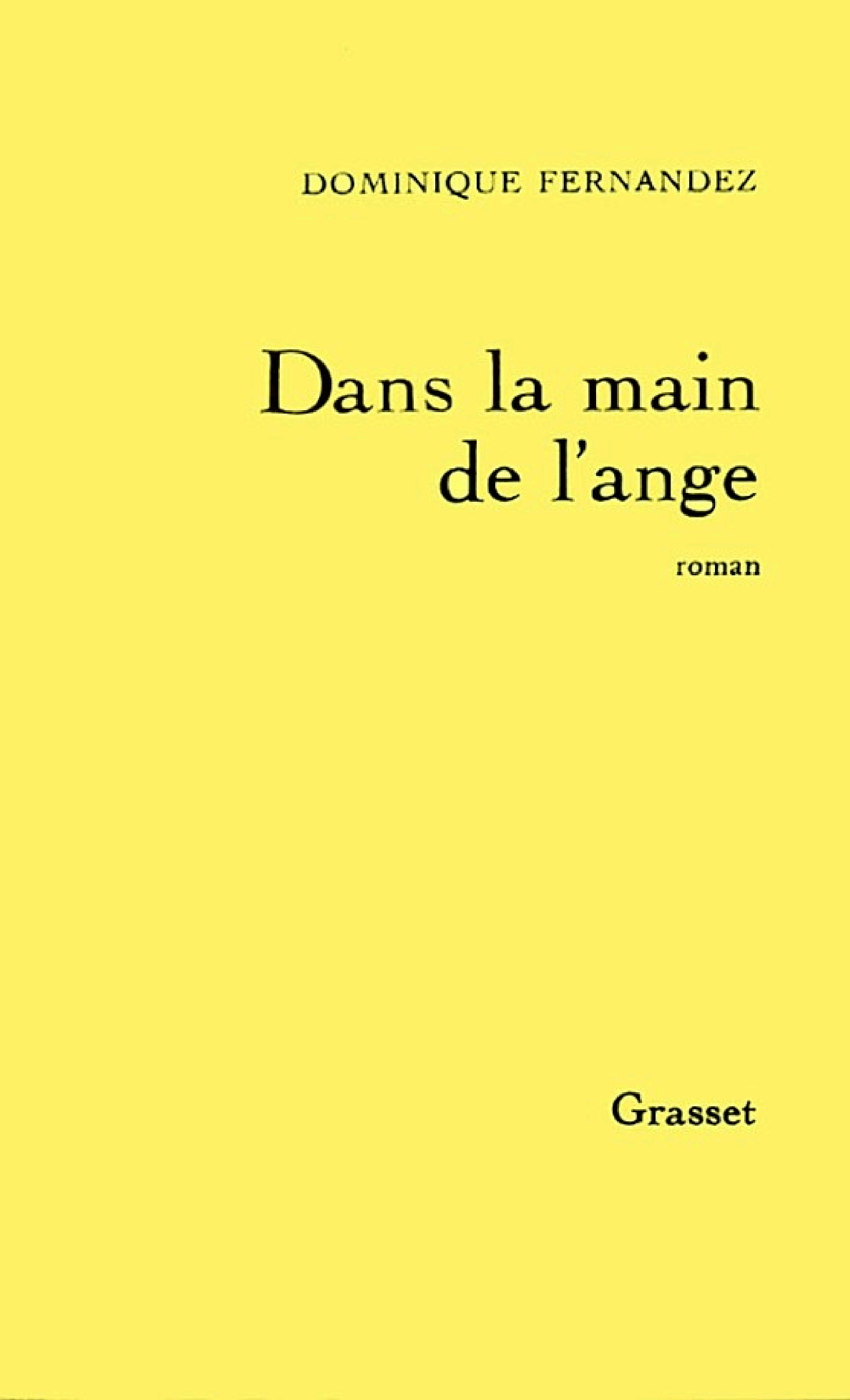 Dans la main de l'ange - Cover