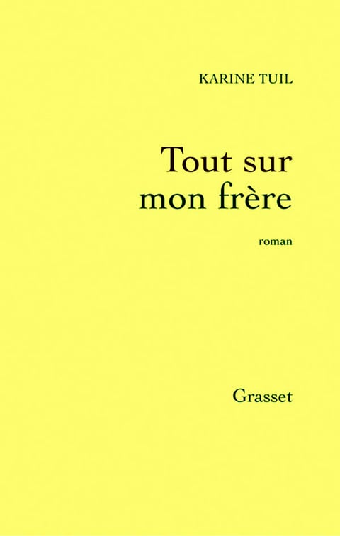 Tout sur mon frère - Cover