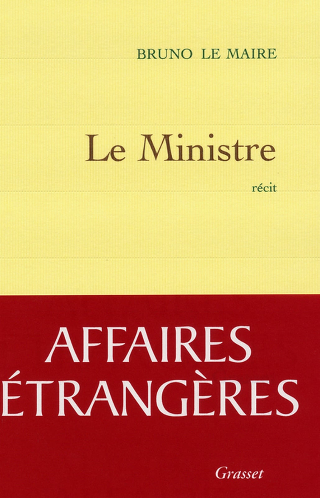 Le Ministre - Cover