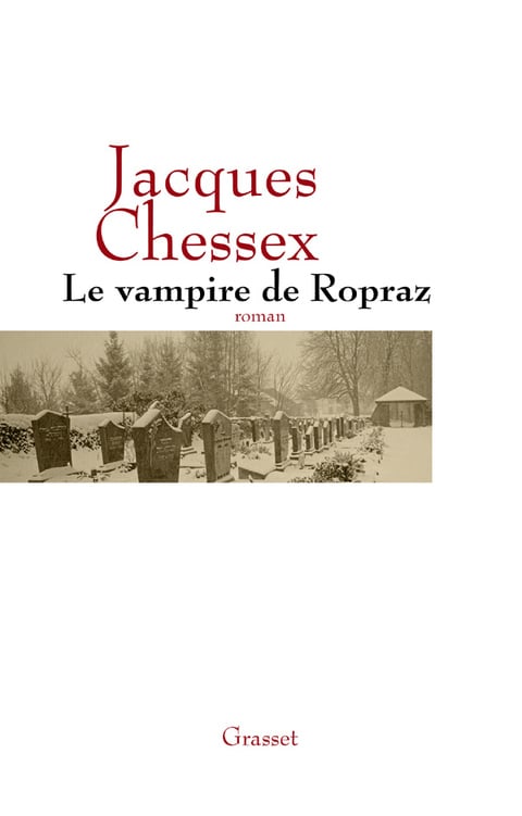 Le vampire de Ropraz - Cover