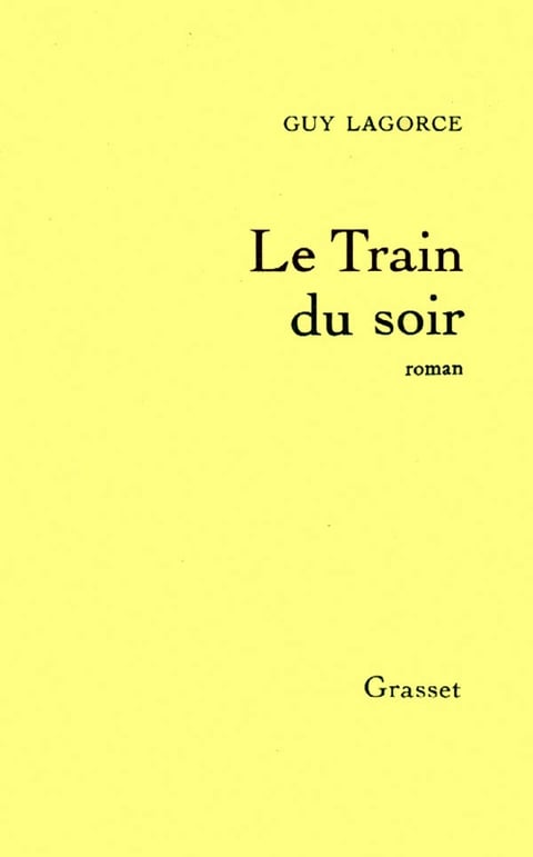 Le train du soir - Cover