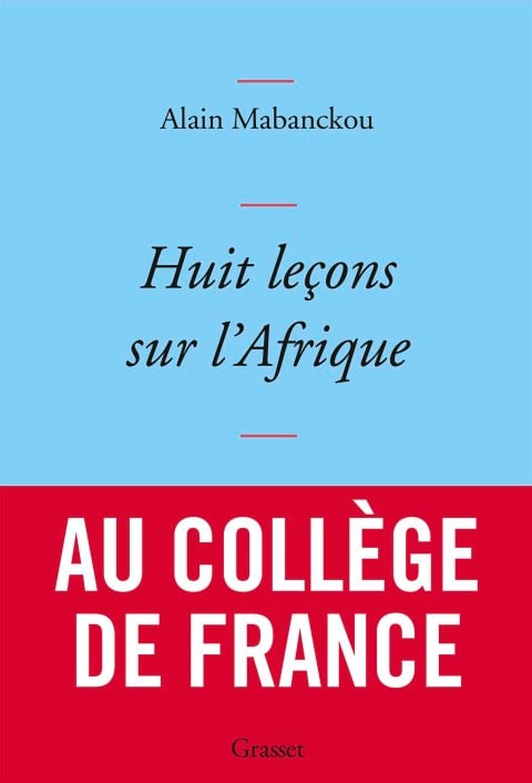 Huit leçons sur l'Afrique - Cover