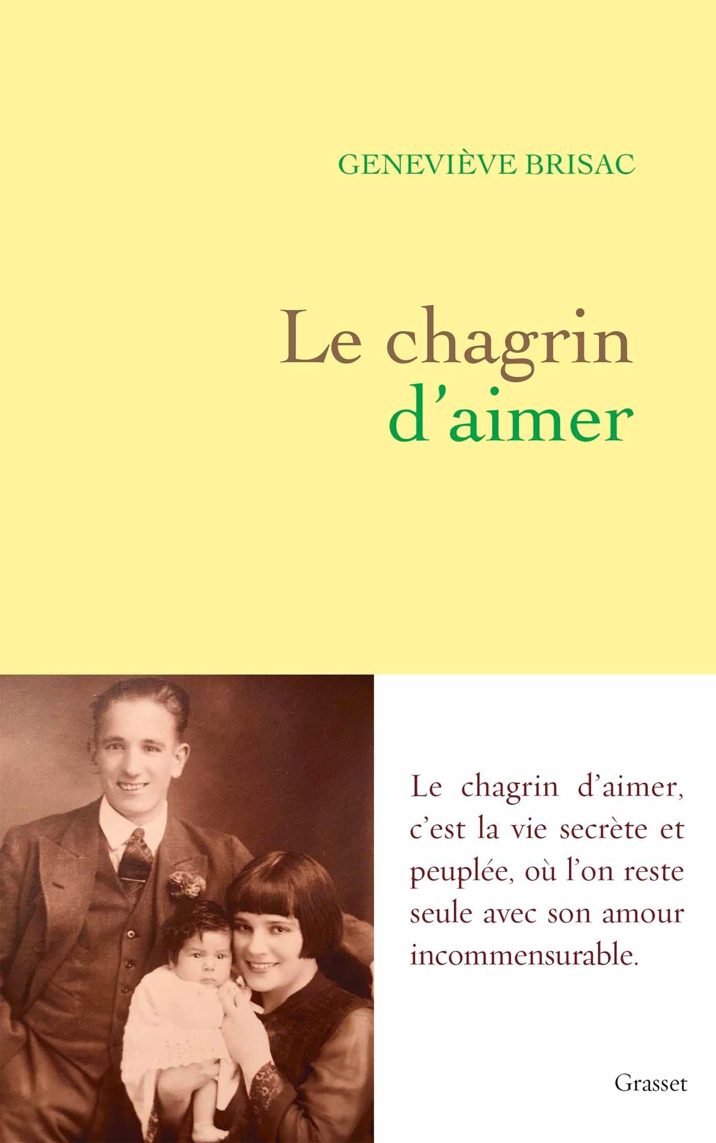 Le chagrin d'aimer - Cover