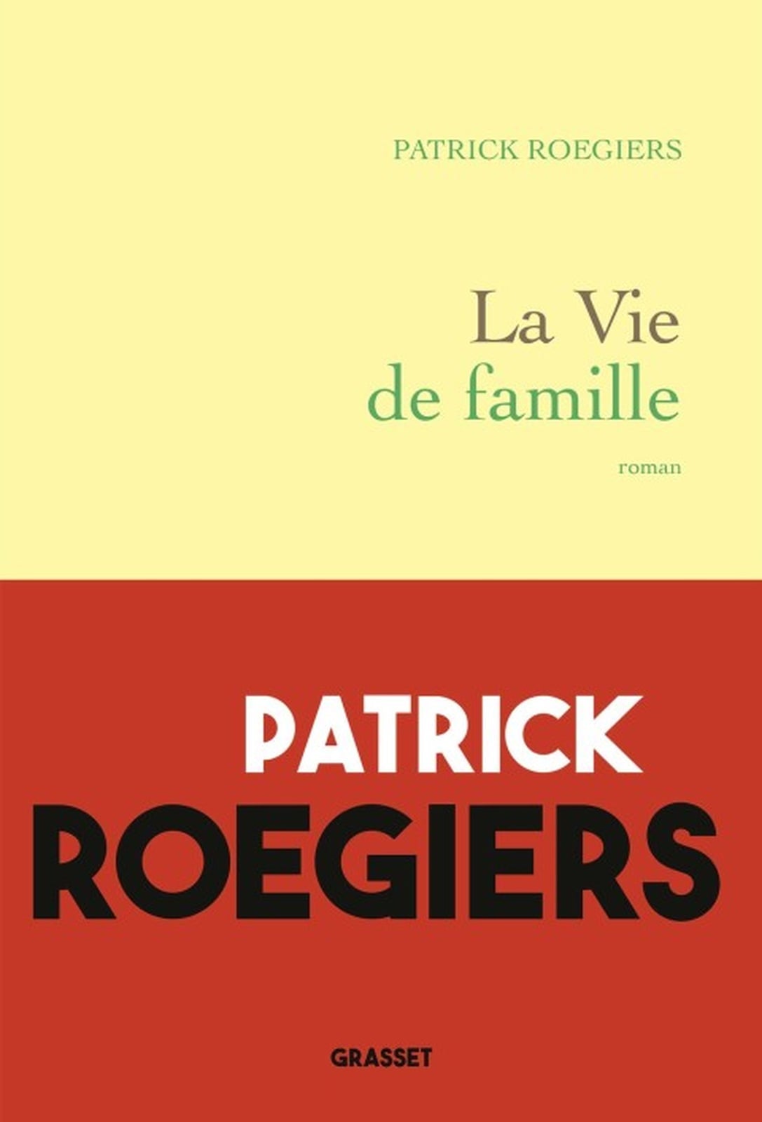 La vie de famille - Cover