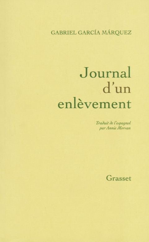 Journal d'un enlèvement - Cover
