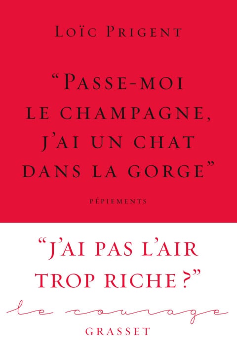 « Passe-moi le champagne, j'ai un chat dans la gorge » - Cover