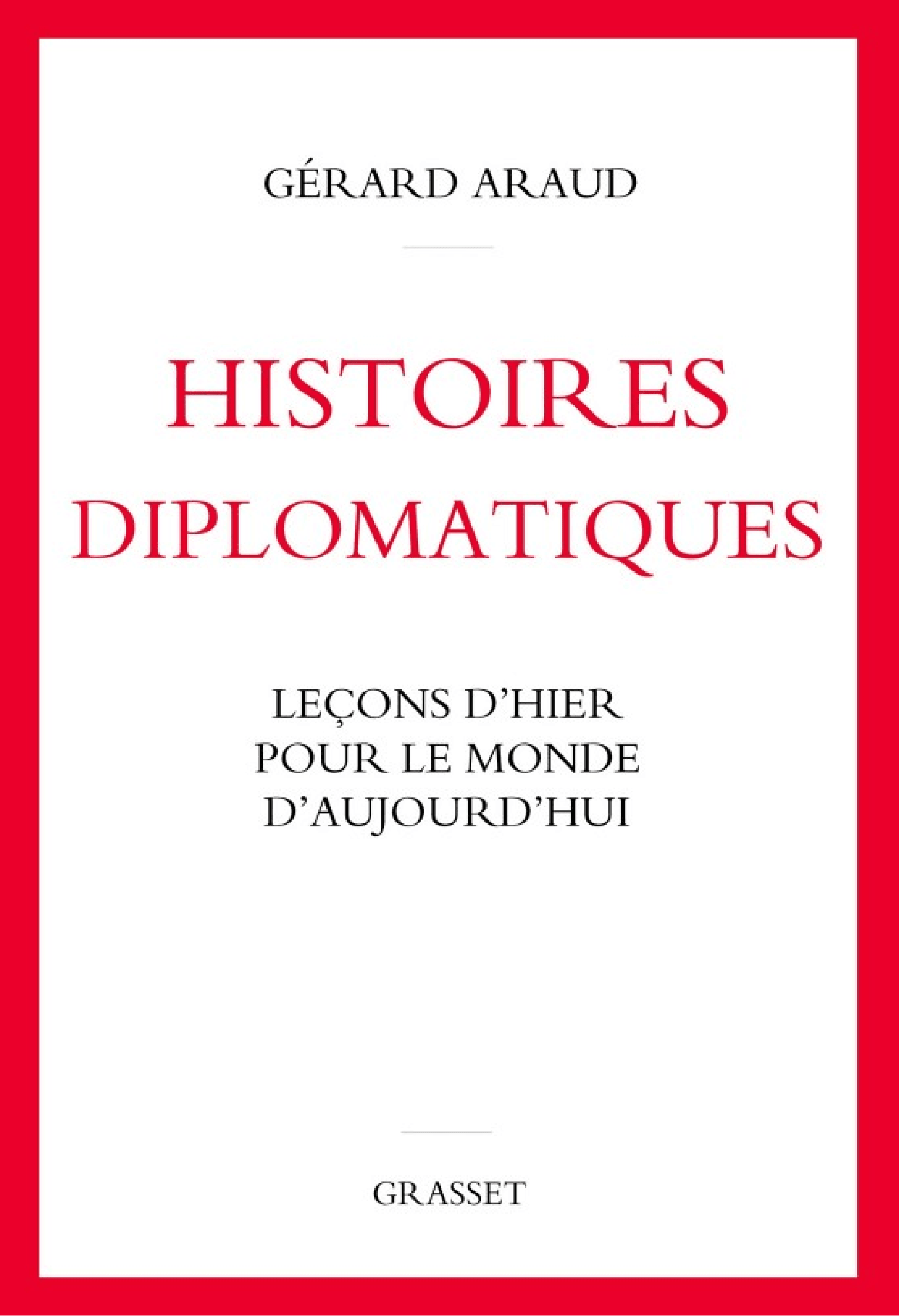 Histoires diplomatiques - Cover
