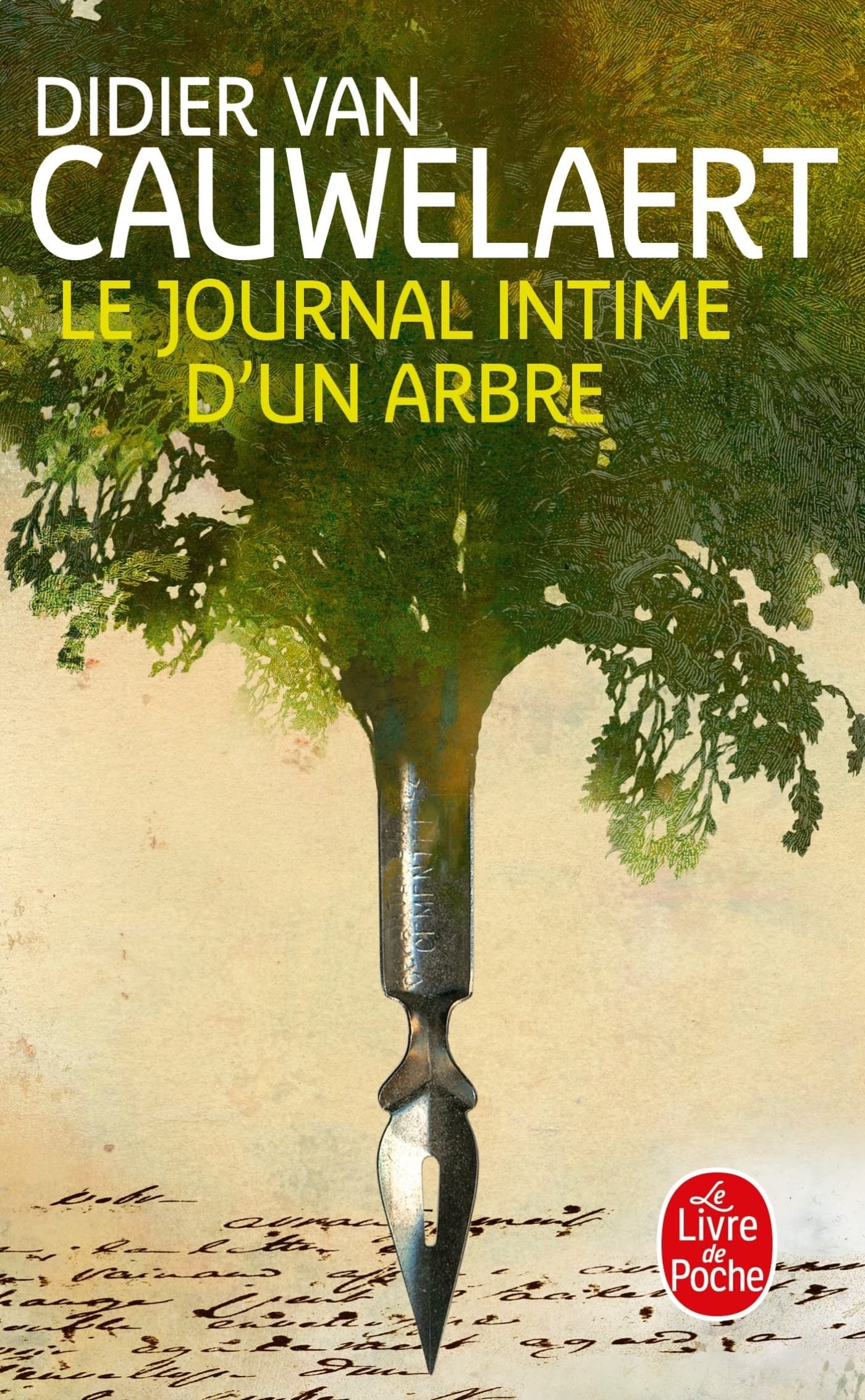 Le journal intime d'un arbre - Cover