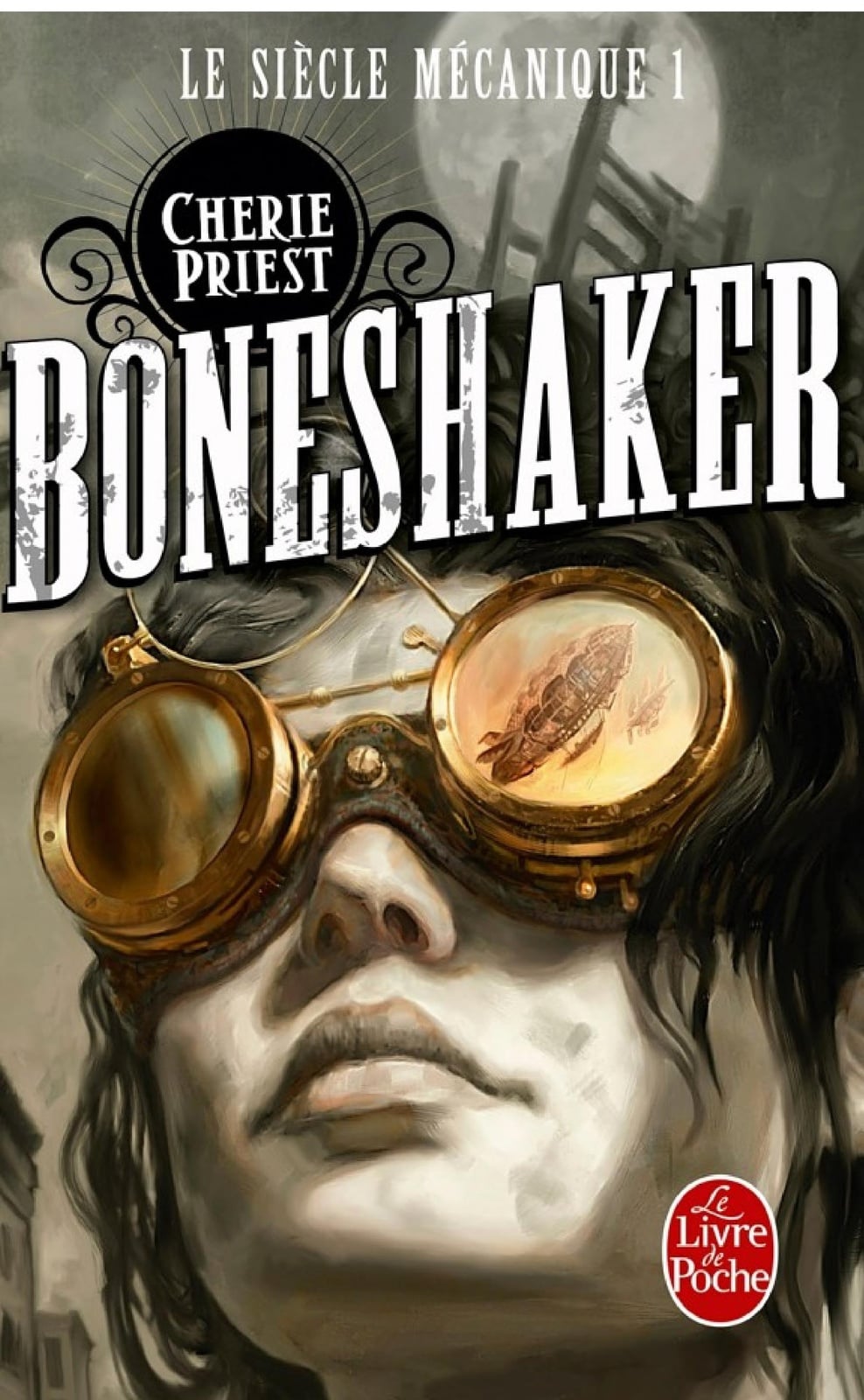 Boneshaker (Le Siècle mécanique, Tome 1) - Cover