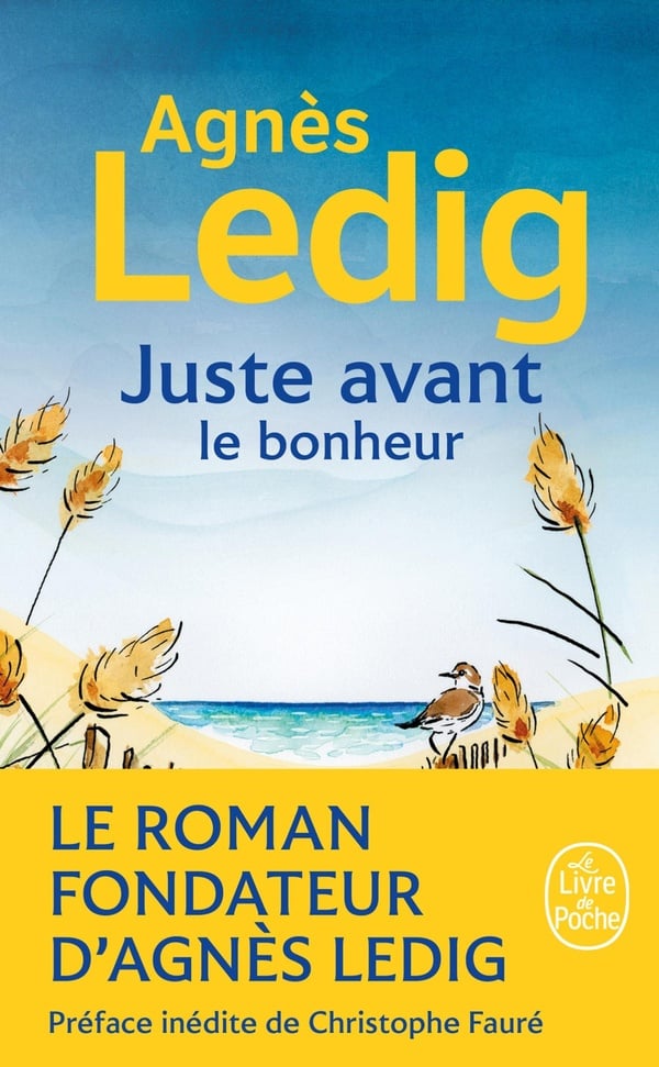 Juste avant le bonheur - Cover