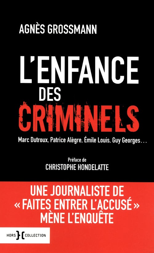 L'enfance des criminels - Cover
