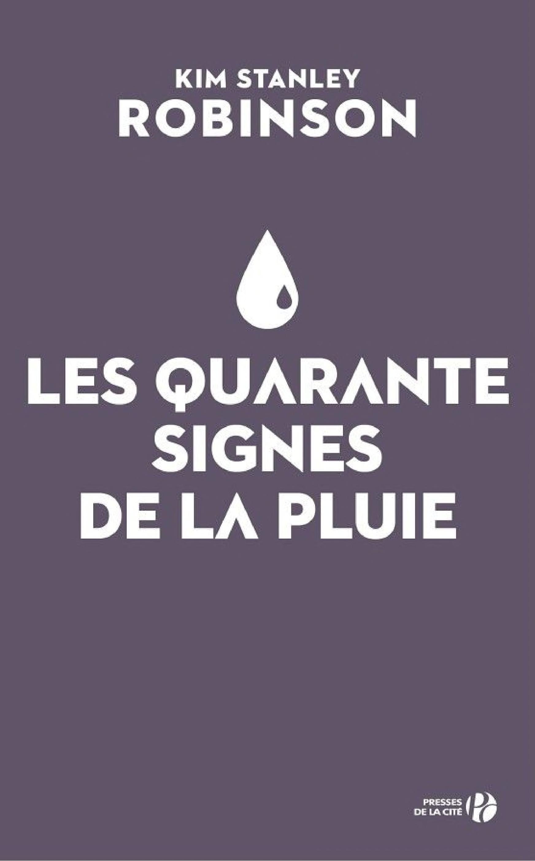 Les Quarante Signes de la pluie - Cover