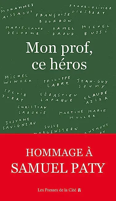 Mon prof, ce héros - Cover