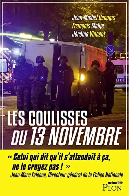 Les coulisses du 13 novembre - Cover