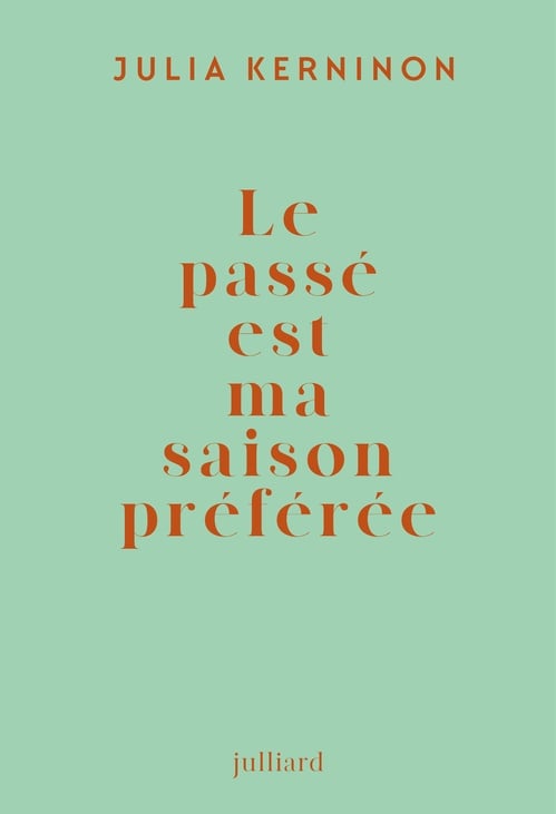 Le passé est ma saison préférée - Cover