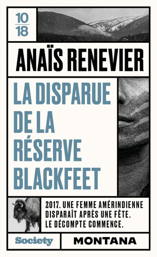 La disparue de la réserve Blackfeet - Cover