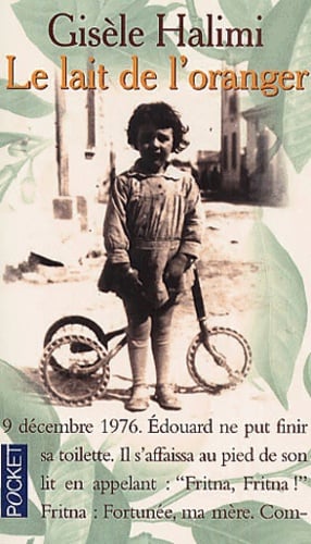 Le lait de l'oranger - Cover