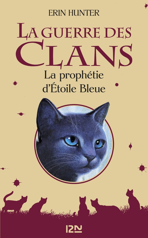 La guerre des clans - La prophétie d'Étoile Bleue - Cover
