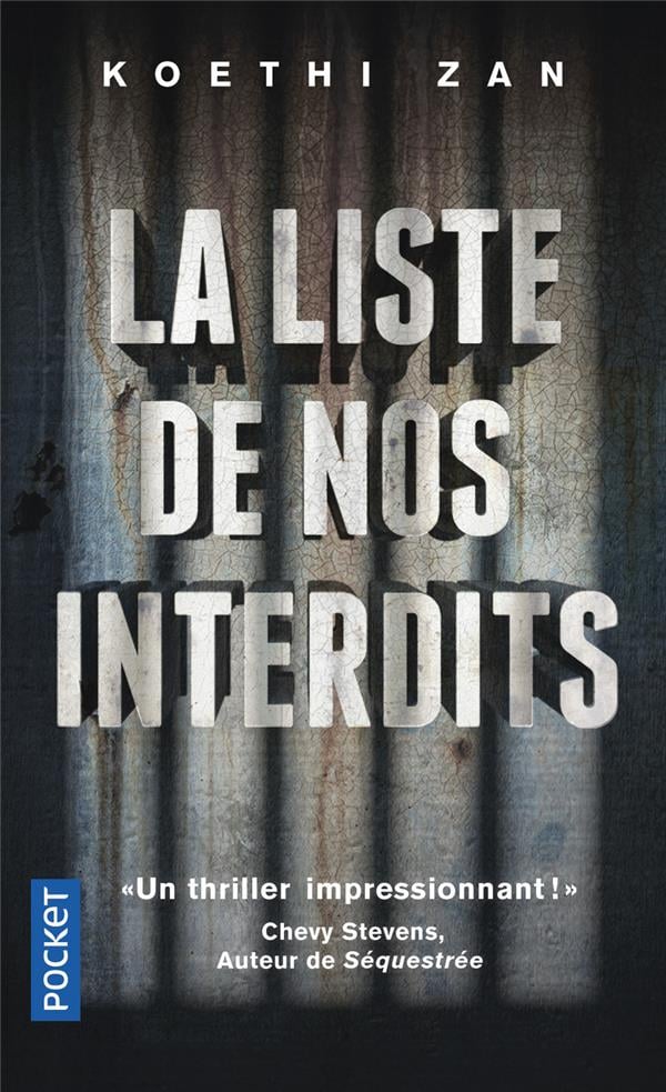 La liste de nos interdits - Cover