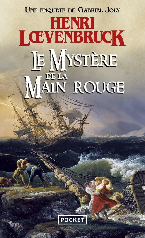 Le mystère de la main rouge - Cover
