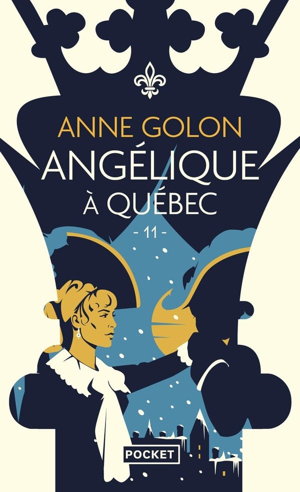 Angélique à Québec - Cover