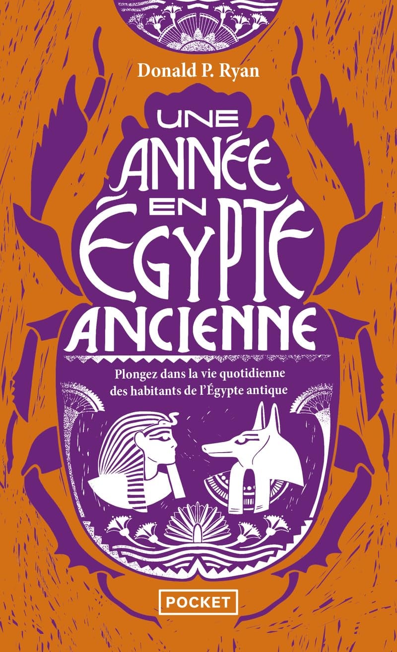 Une année en Egypte ancienne - Cover