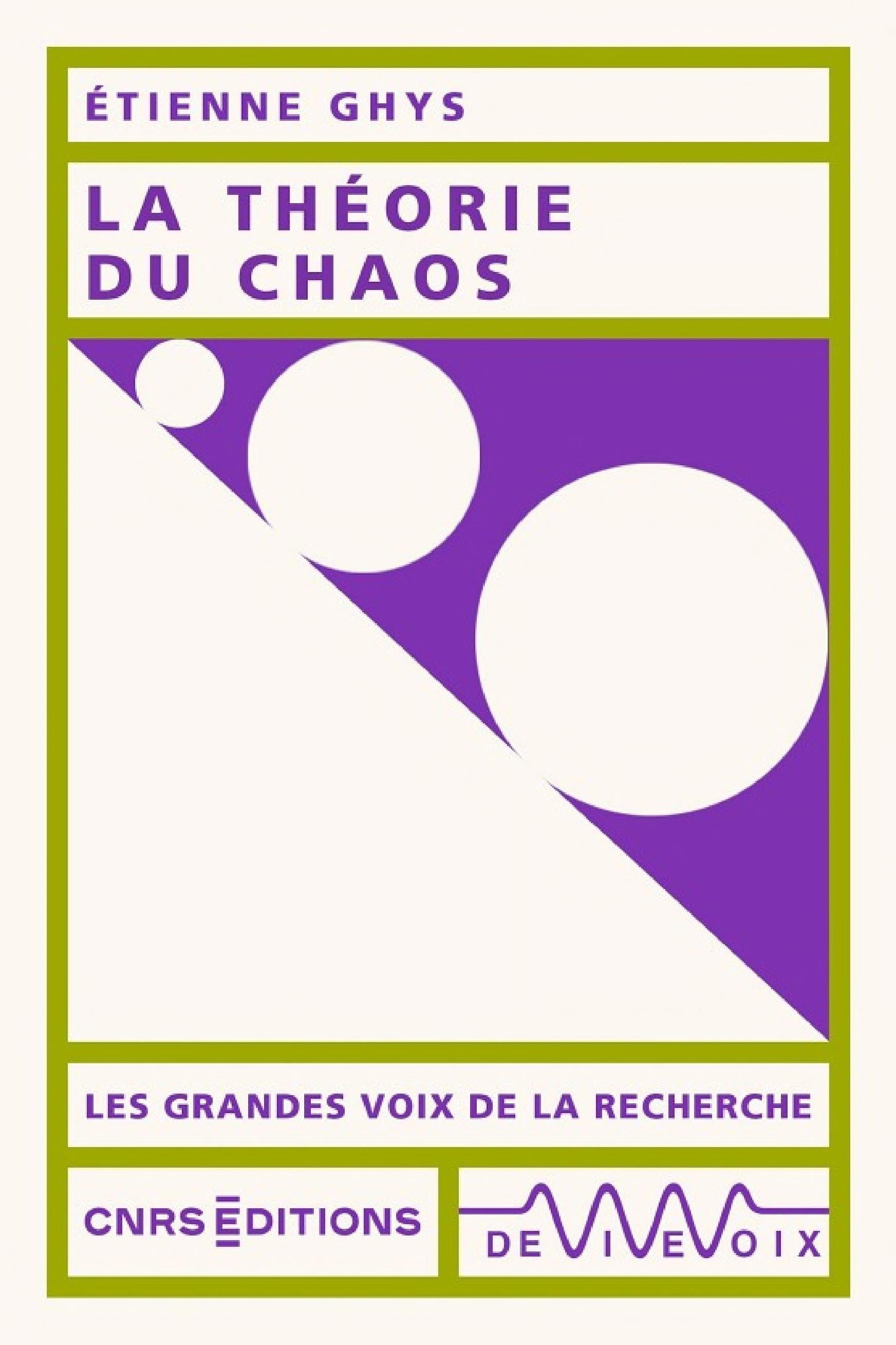 La théorie du chaos - Cover