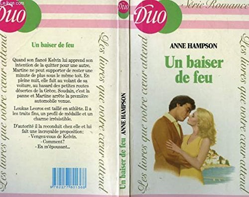 Un Baiser de feu - Cover