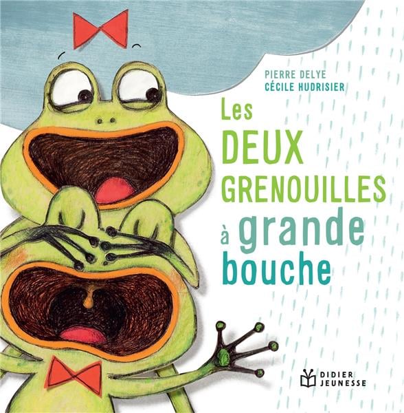 Les deux grenouilles à grande bouche - Cover