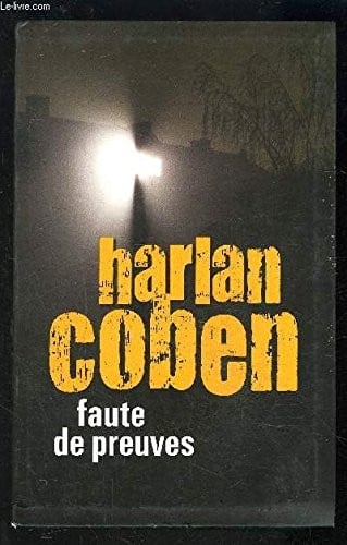 Faute de preuves - Cover