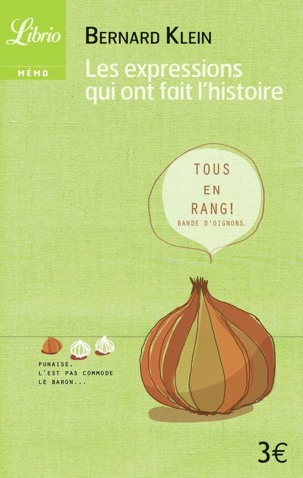 Les expressions qui ont fait l'histoire - Cover