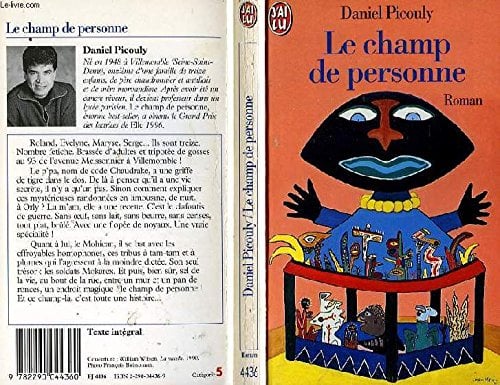 Le champ de personne - Cover