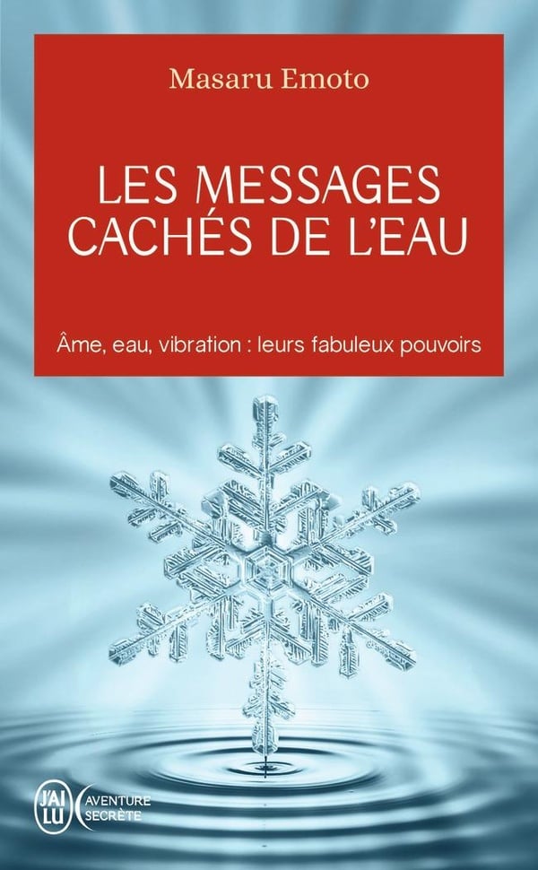 Les messages cachés de l'eau - Cover