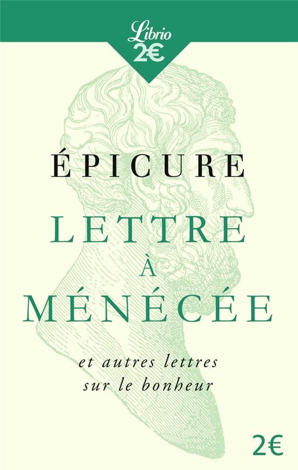 Lettre à Ménécée et autres lettres sur le bonheur - Cover
